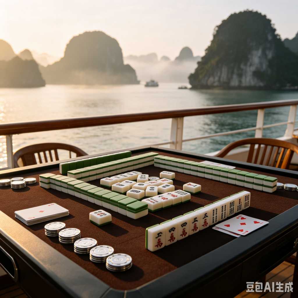 travel mahjong mat mini