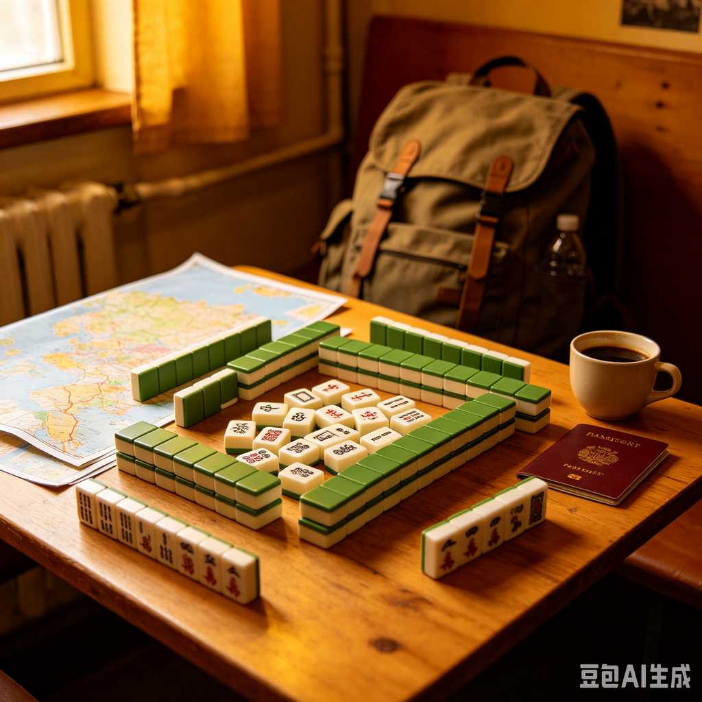 christmas gift mahjong set