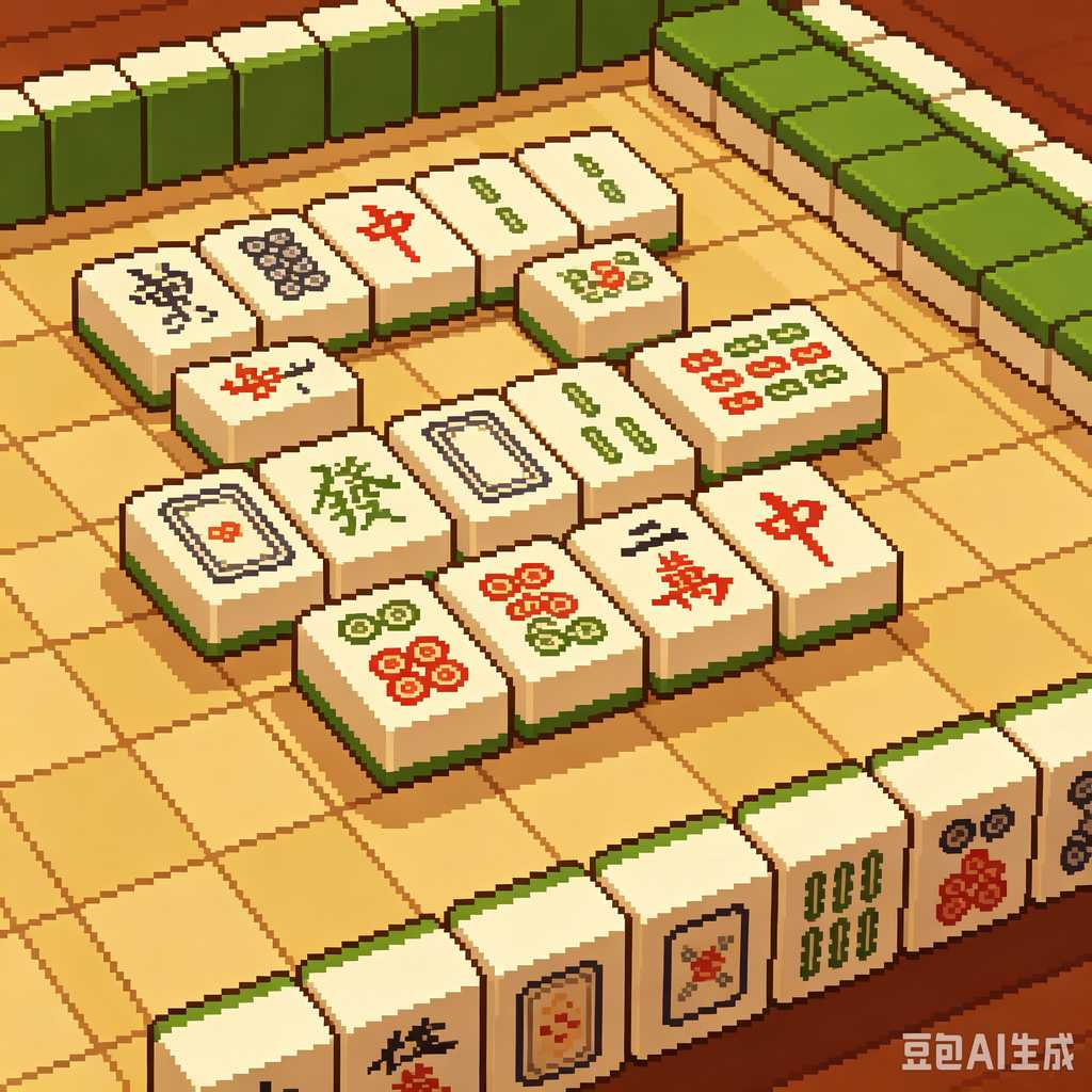 soft color mahjong set