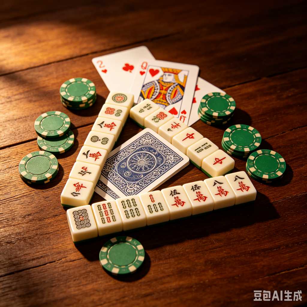hotel room mahjong set